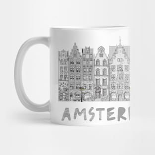 Amsterdam City Skyling Mug